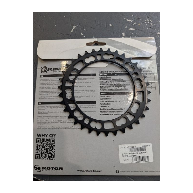 Zębatki nowe Rotor Oval bcd 110×4, 34t i 42t